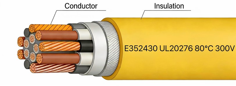 UL20276 Multi-Conductor Shielded Cable UL20276 Multi-Conductor Shielded Cable